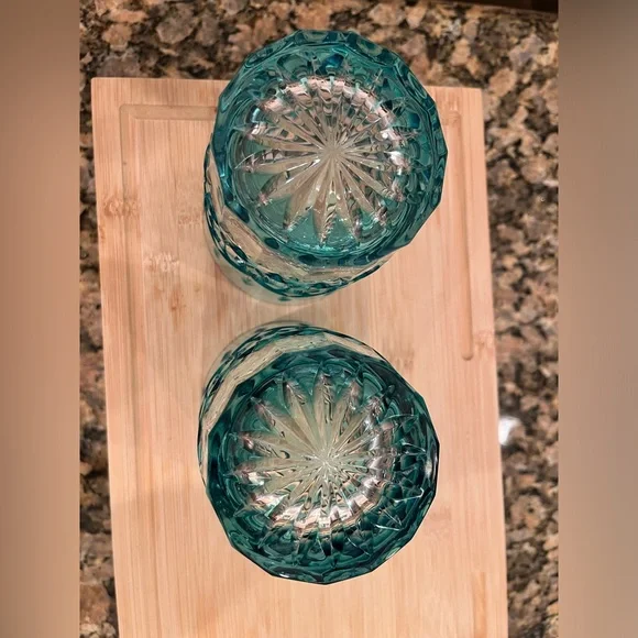 RARE Vintage Lismore Waterford Double Old Fashioned Rock Glass (Set of 2) - Picture 4 of 4